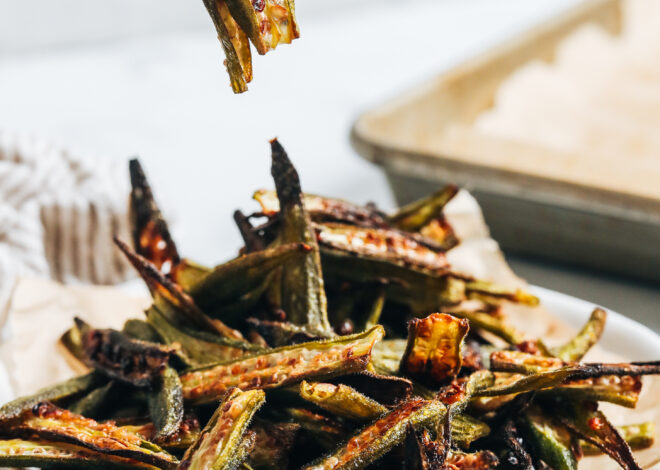 Crispy Oven Roasted Okra – Minimalist Baker Recipes
