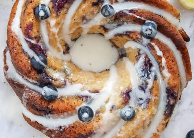 Lemon Blueberry Bundt Cake – Seasonal Cravings