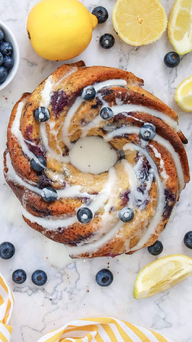 Lemon Blueberry Bundt Cake – Seasonal Cravings