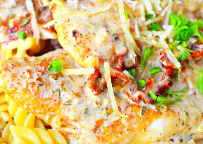 Marry Me Chicken Pasta