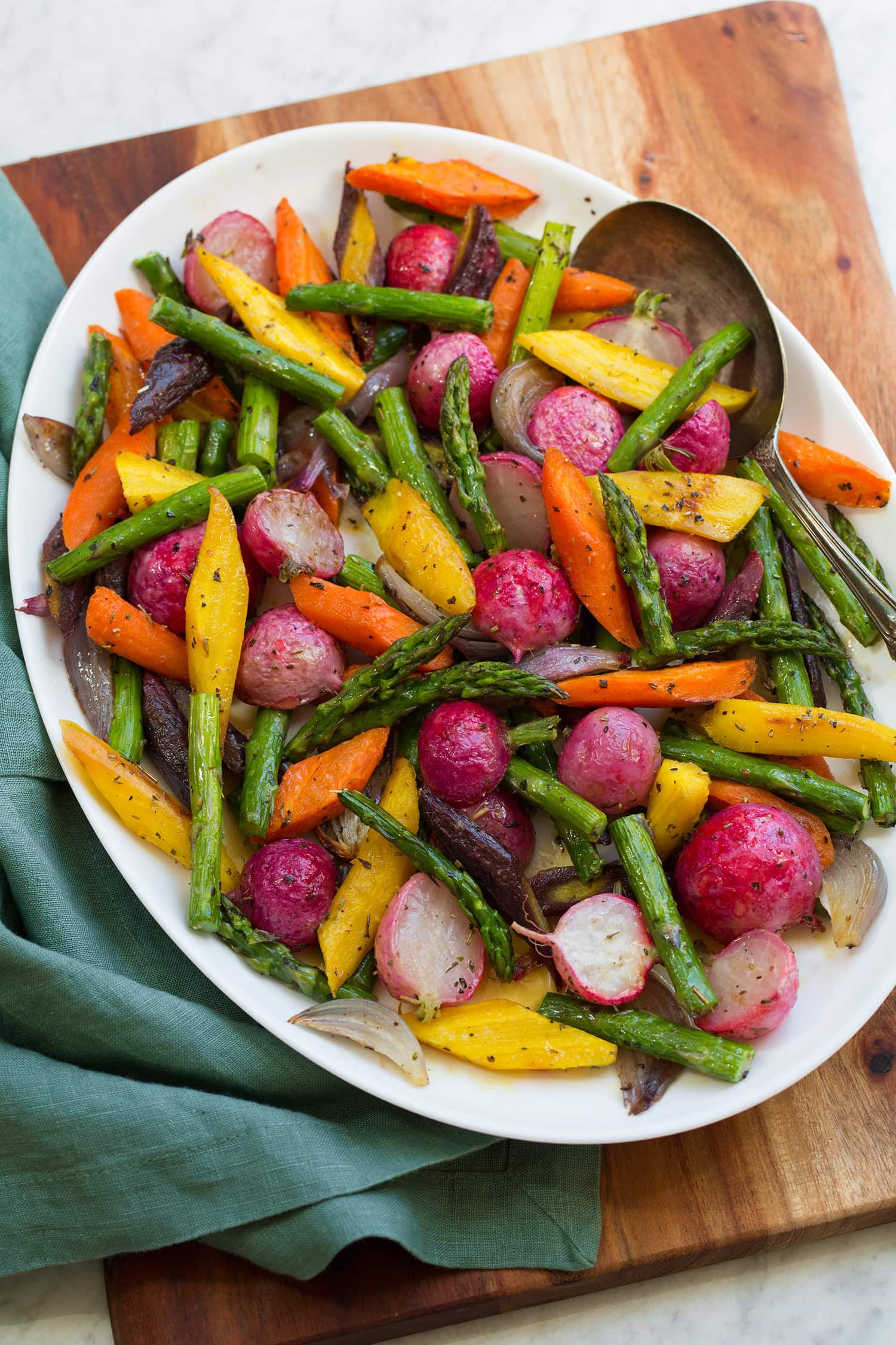 Roasted Spring Vegetables – Cooking Classy